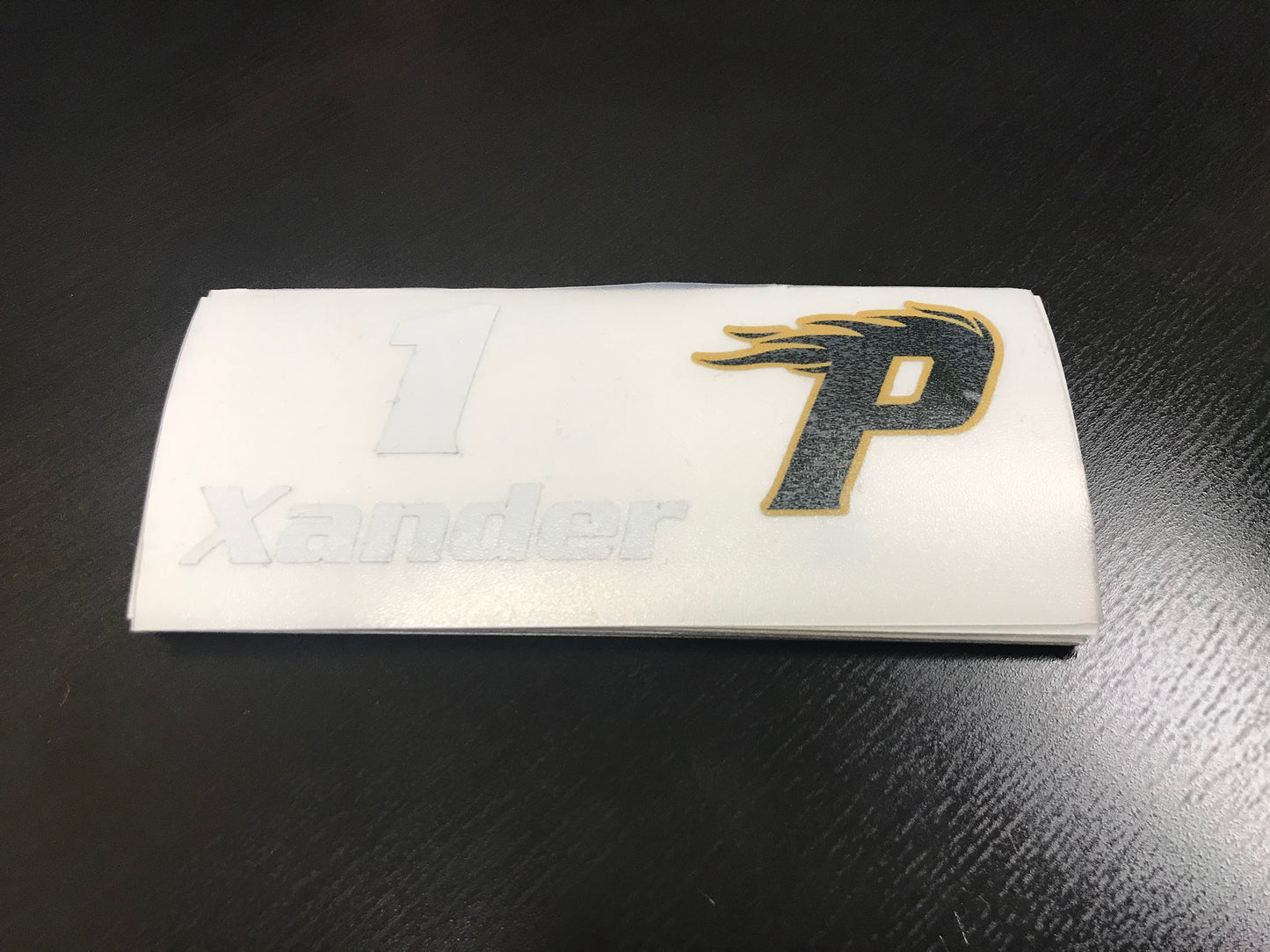 Player Name and Number Decals